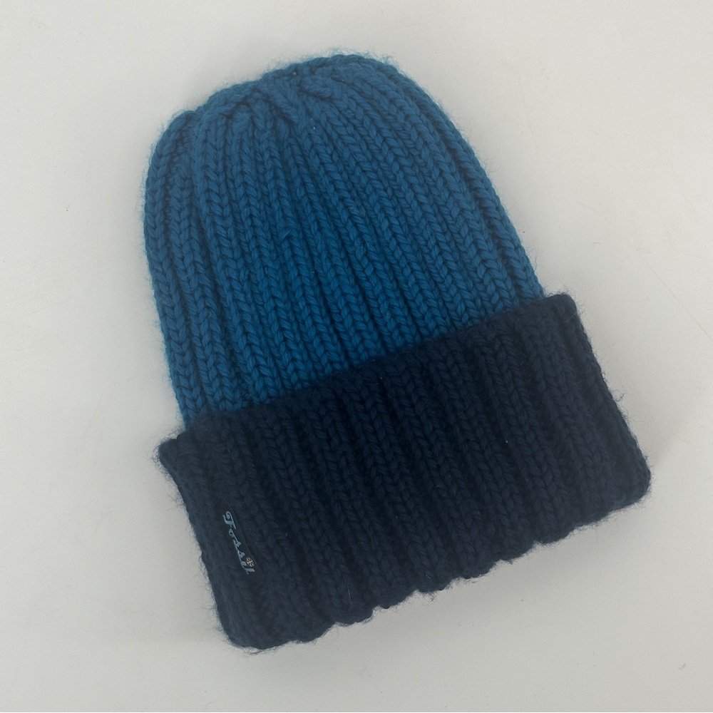 Men’s Fossil Stocking Cap Blue Black Royal Toboggan